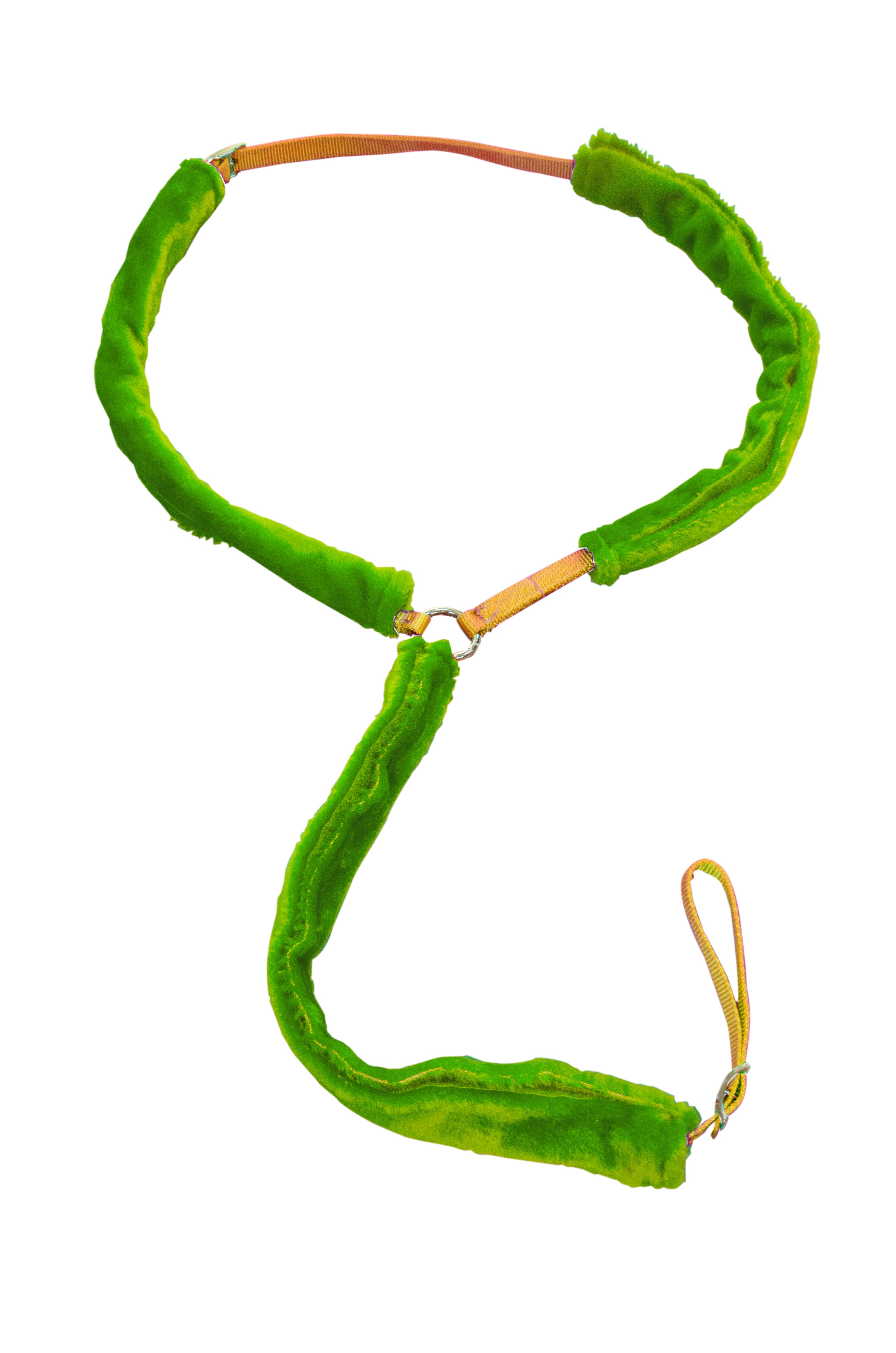 PECHO PRETAL #002 COLLAR C/PELUCHE COMBINADO