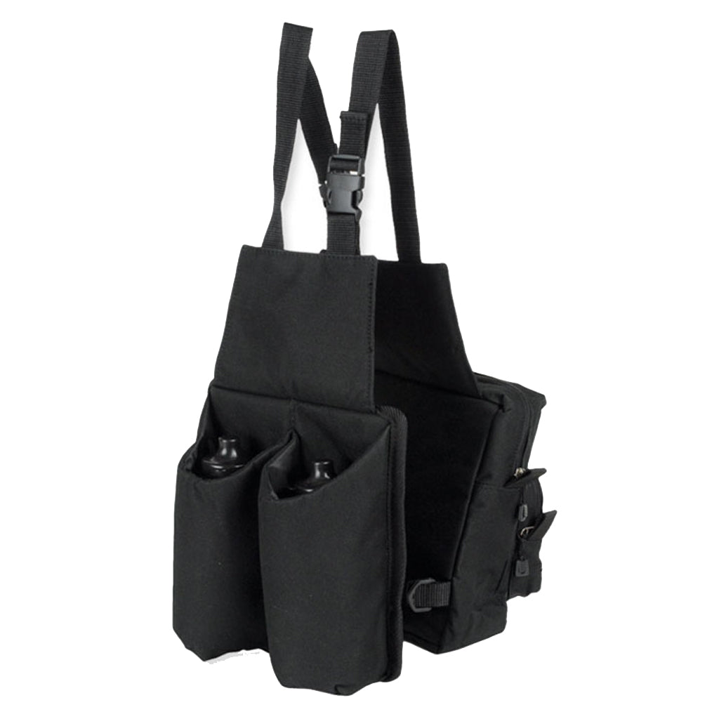 ALFORJA #27 C/MOCHILA Y BEBIDA TERMICO INCLUYE BOTES NEGRA