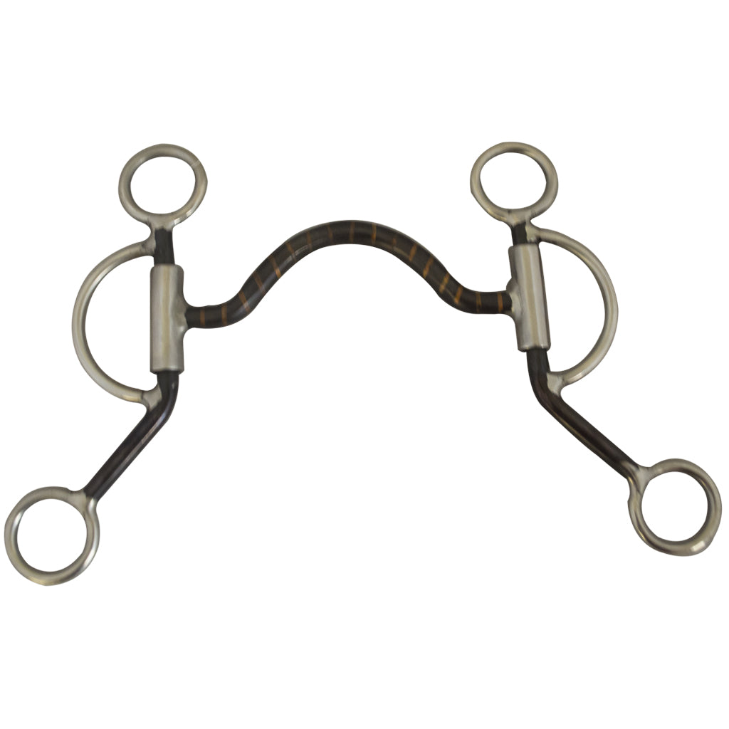 FRENO #281165-125 BOCADO ARQUEADO PATAS 7" DOS AGARRES