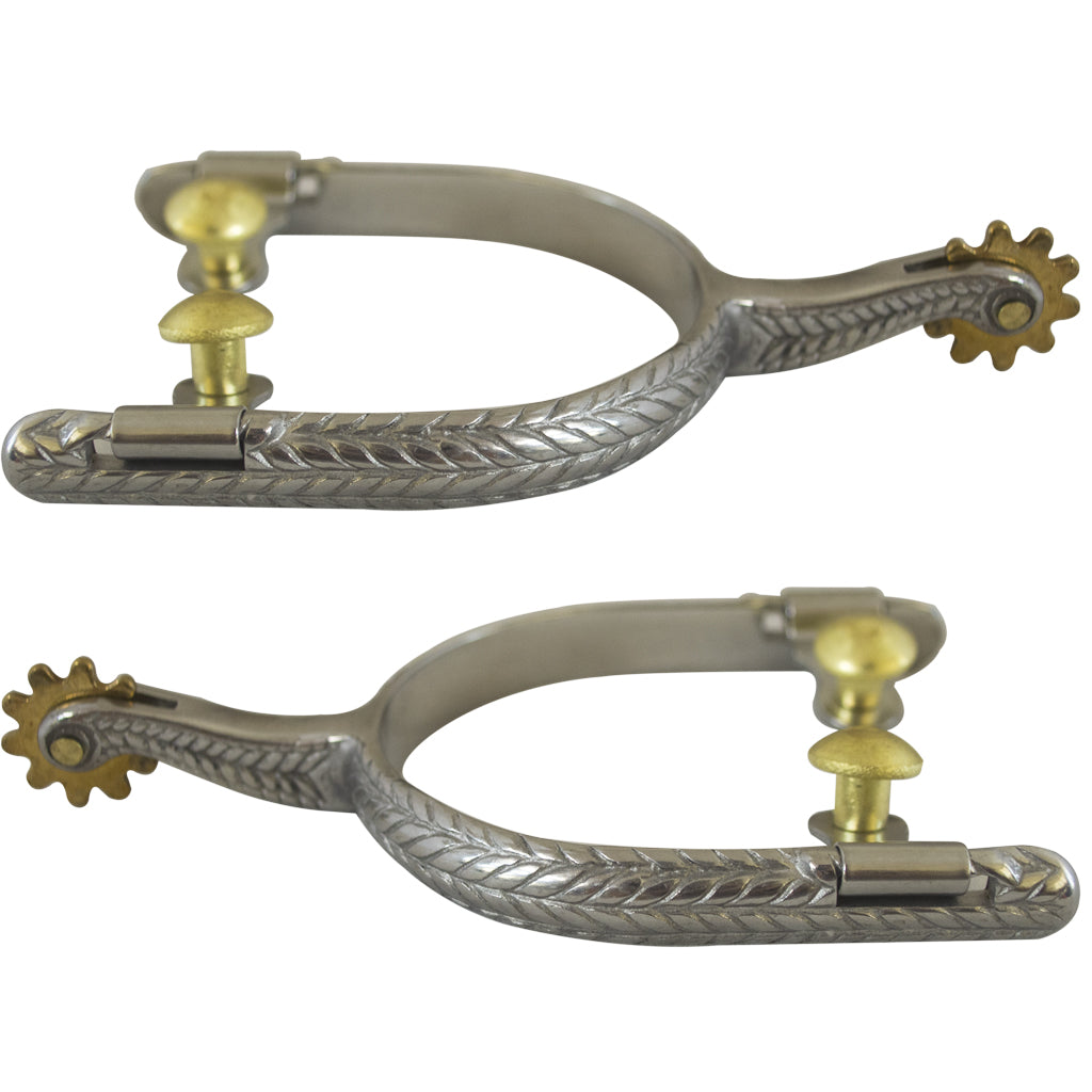 ESPUELA #35024 SHOW ROPER ACERO INOX