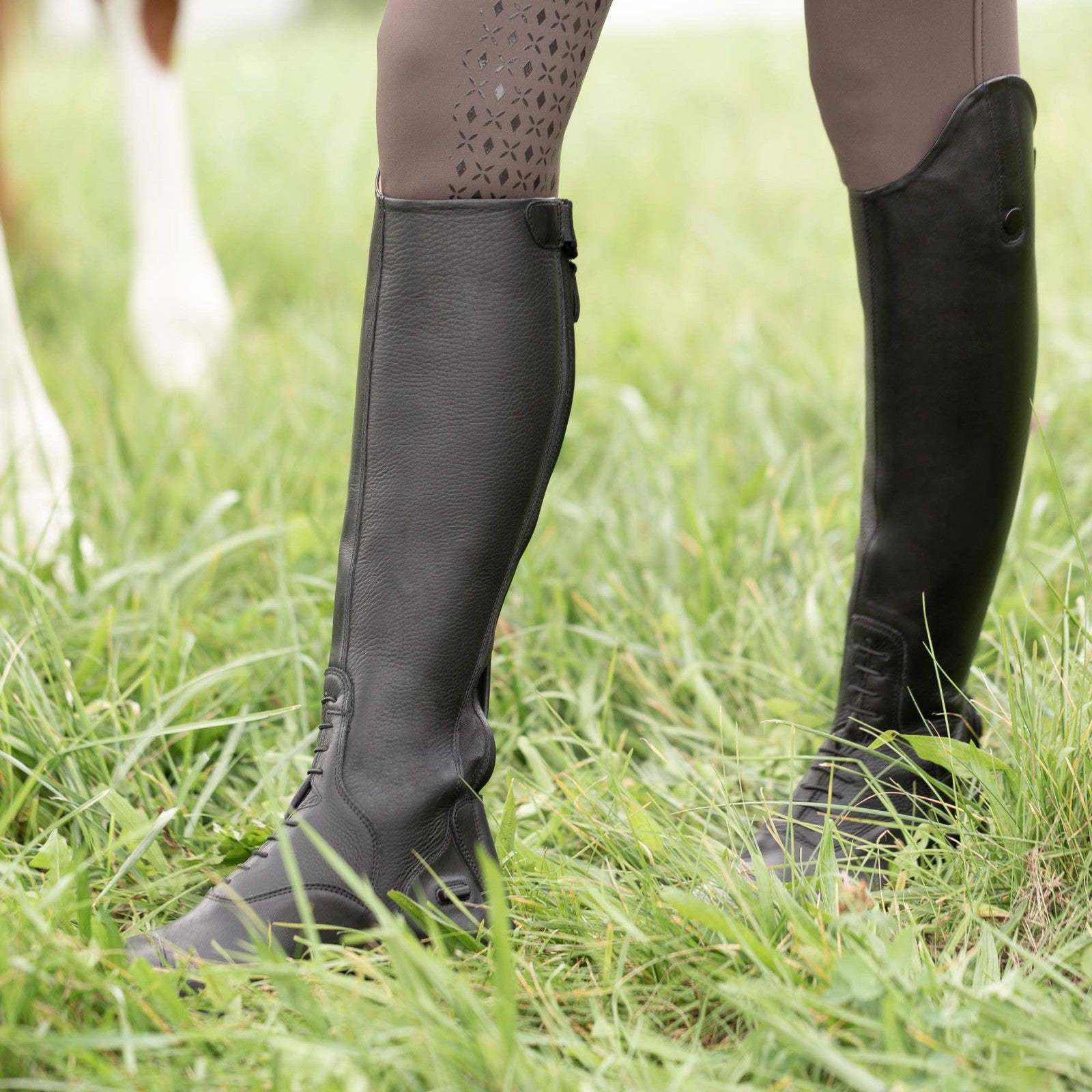 BOTA DE EQUITACION #E38005 DAMA PIEL