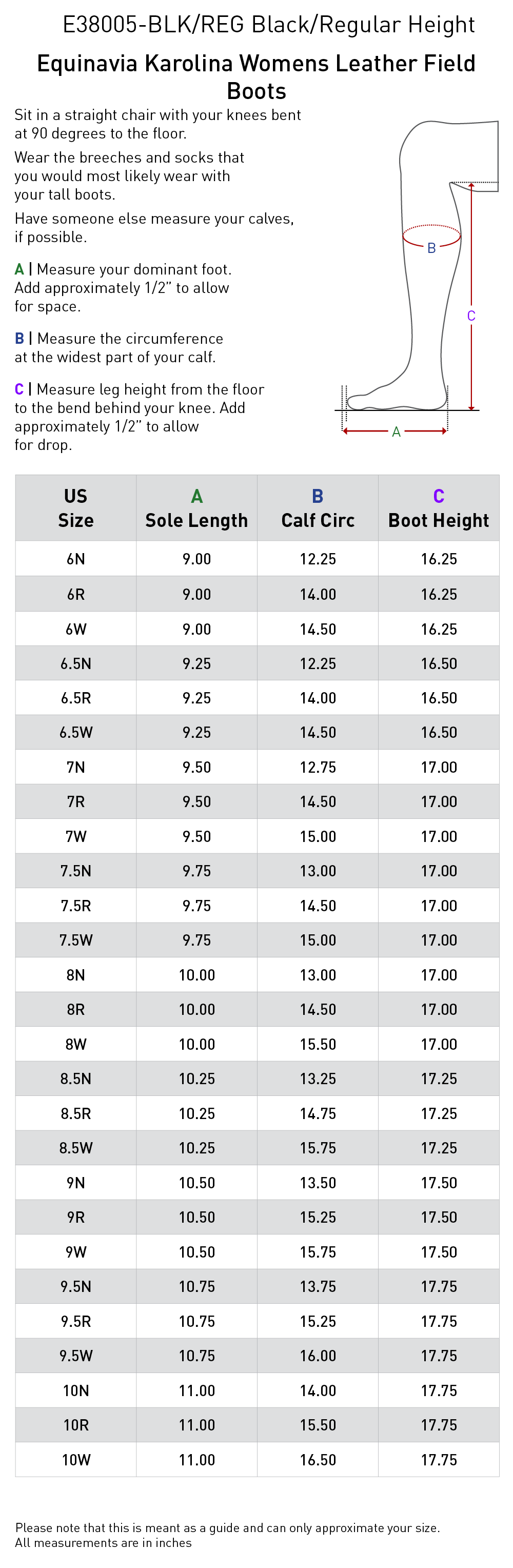 BOTA DE EQUITACION #E38005 DAMA PIEL