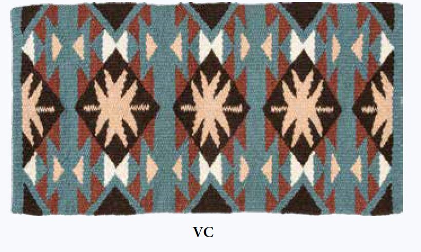 SUADERO #5009 VC 36X34 TURQUESA/CAFE