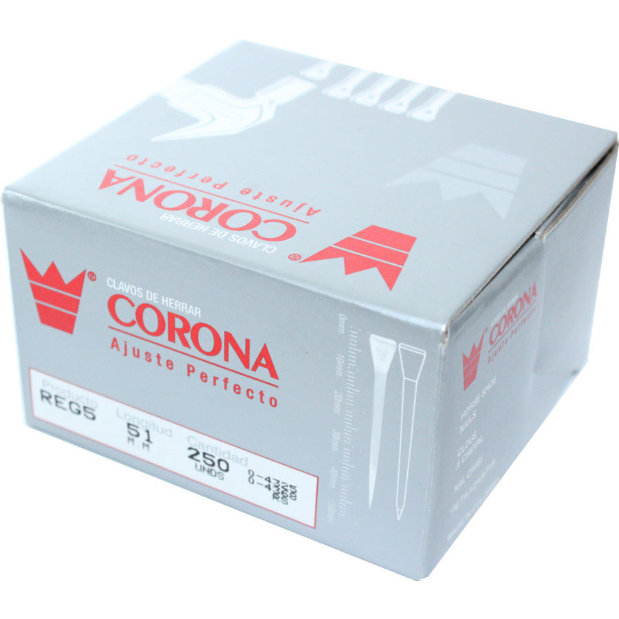 CLAVO P/HERRADURA CORONA C/250 pz