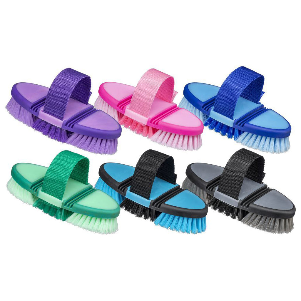 CEPILLO #68-904-29 PLASTICO FLEXIBLE COLORES C/AGARRADERA