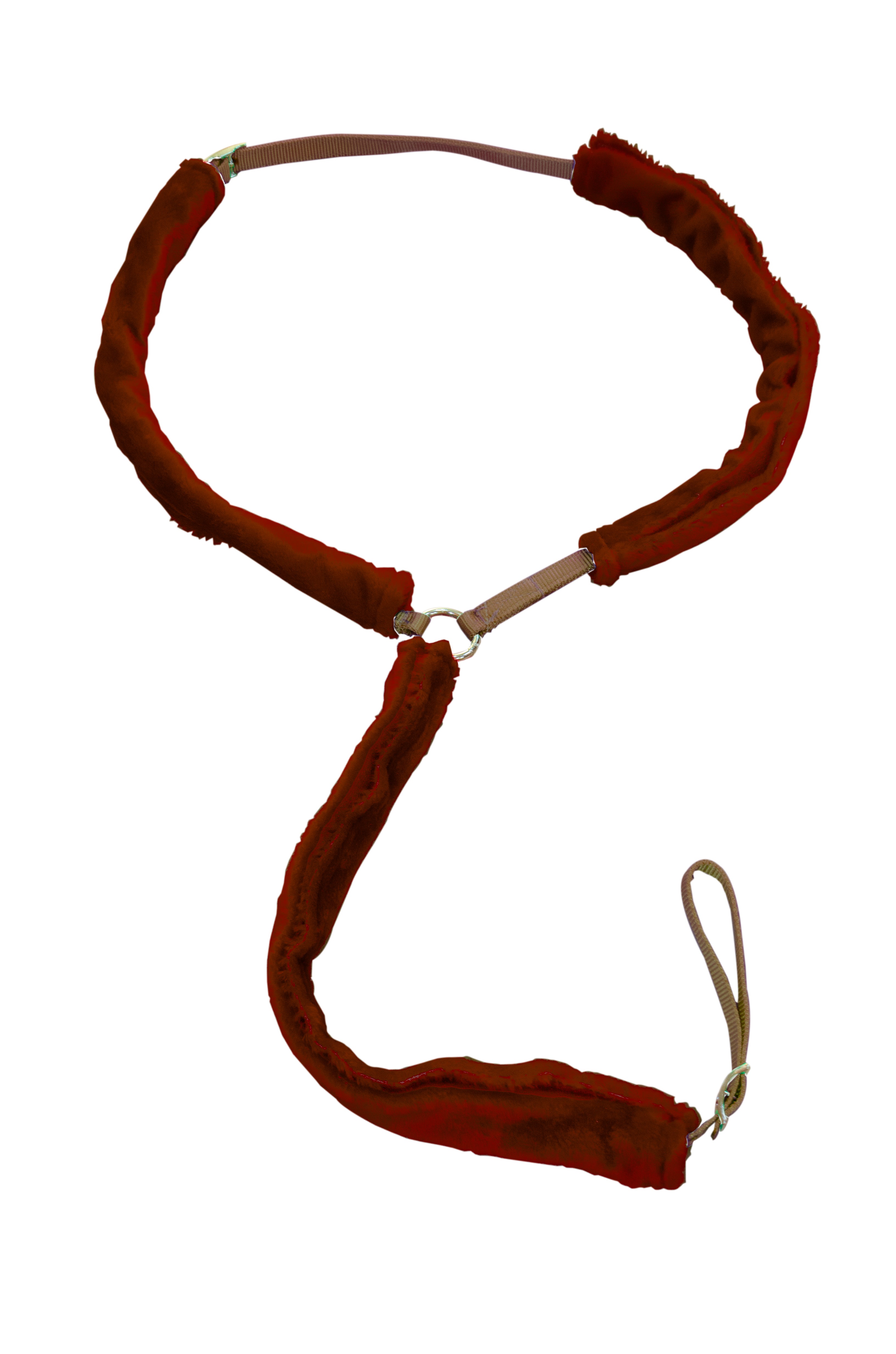 PECHO PRETAL #002 COLLAR C/PELUCHE COMBINADO