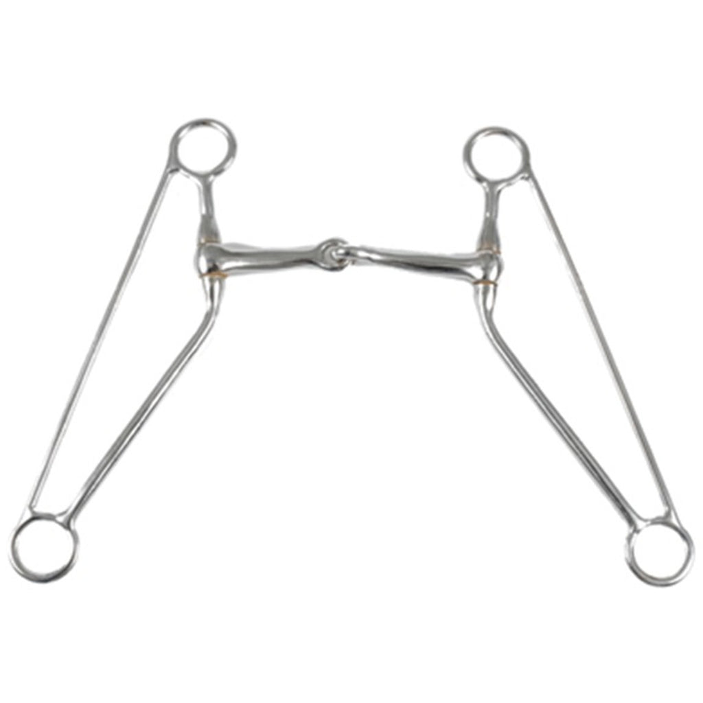 FRENO #987 BOCADO QUEBRADO COBRE PATAS 10" A.INOX.