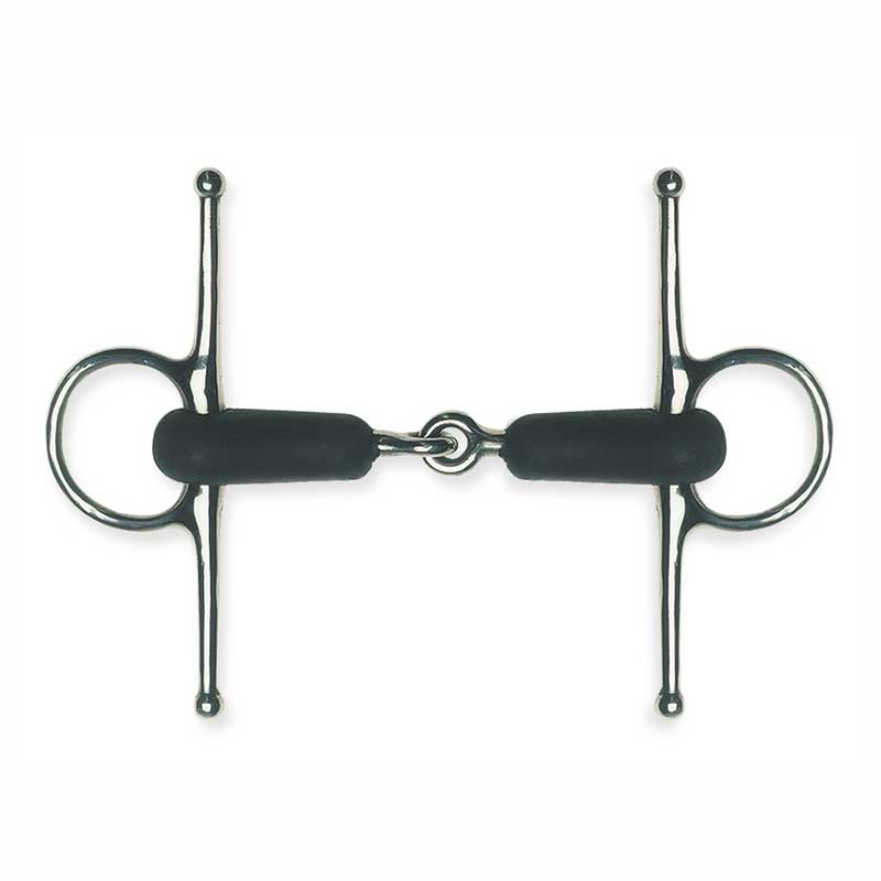 FRENO QUEBRADO DE GOMA SNAFFLE #BE0067250000514 - 5-1/4" - 19MM