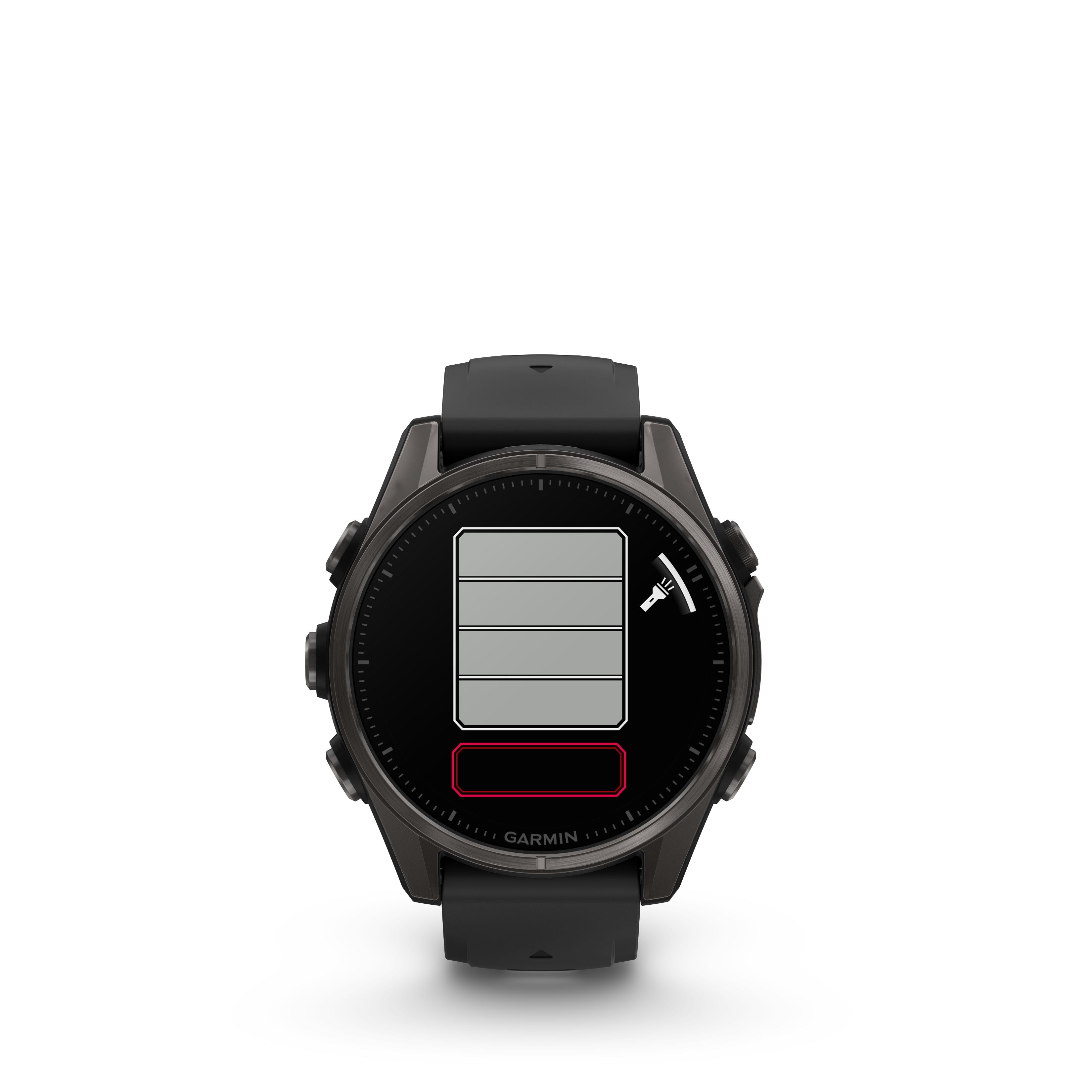 RELOJ GPS FENIX 8 43MM CARBON