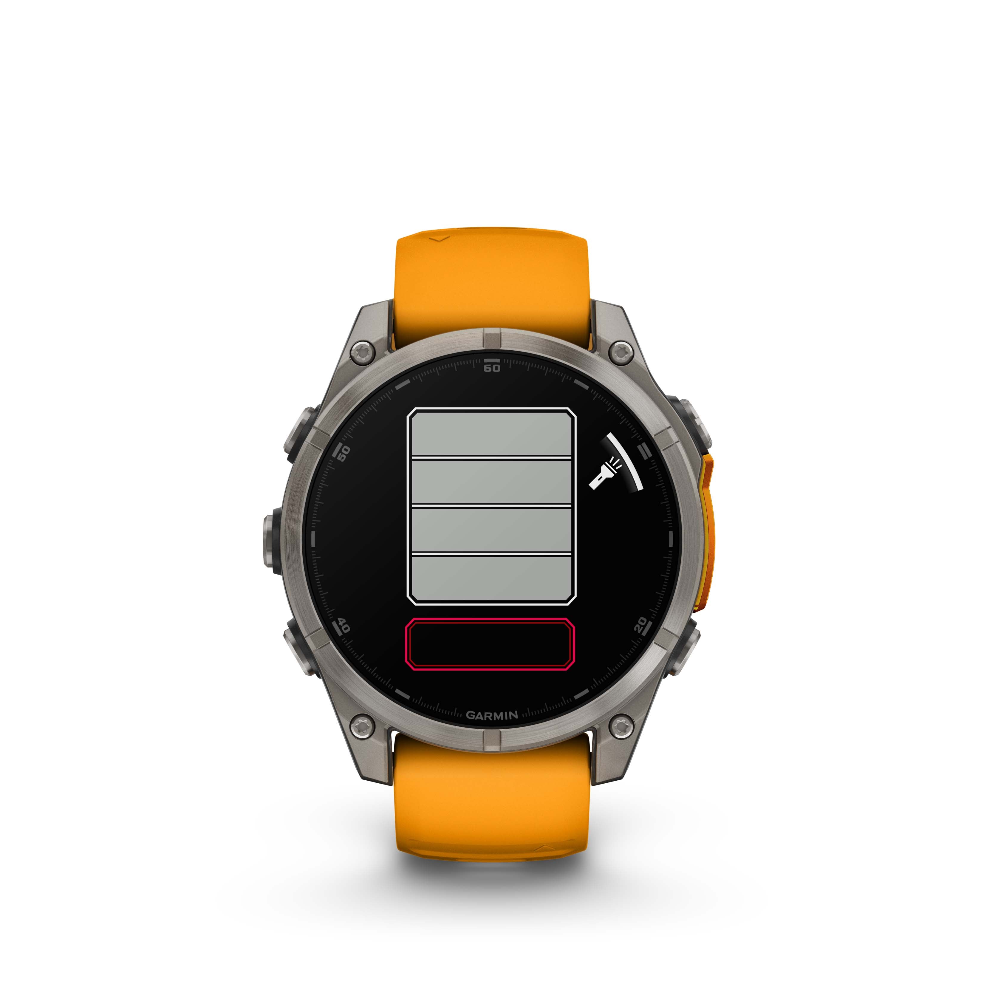 RELOJ GPS FENIX 8 47MM NARANJA