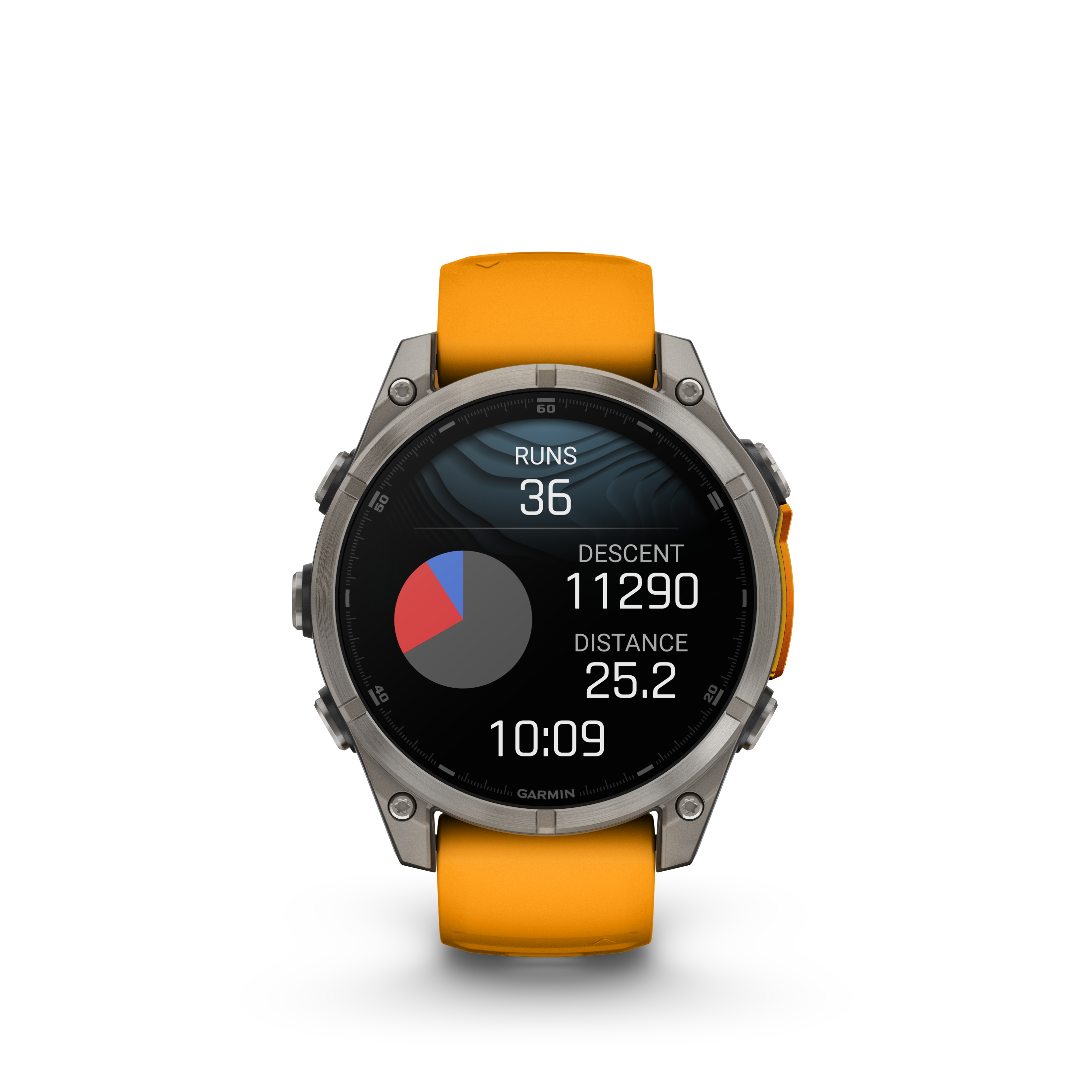 RELOJ GPS FENIX 8 47MM NARANJA