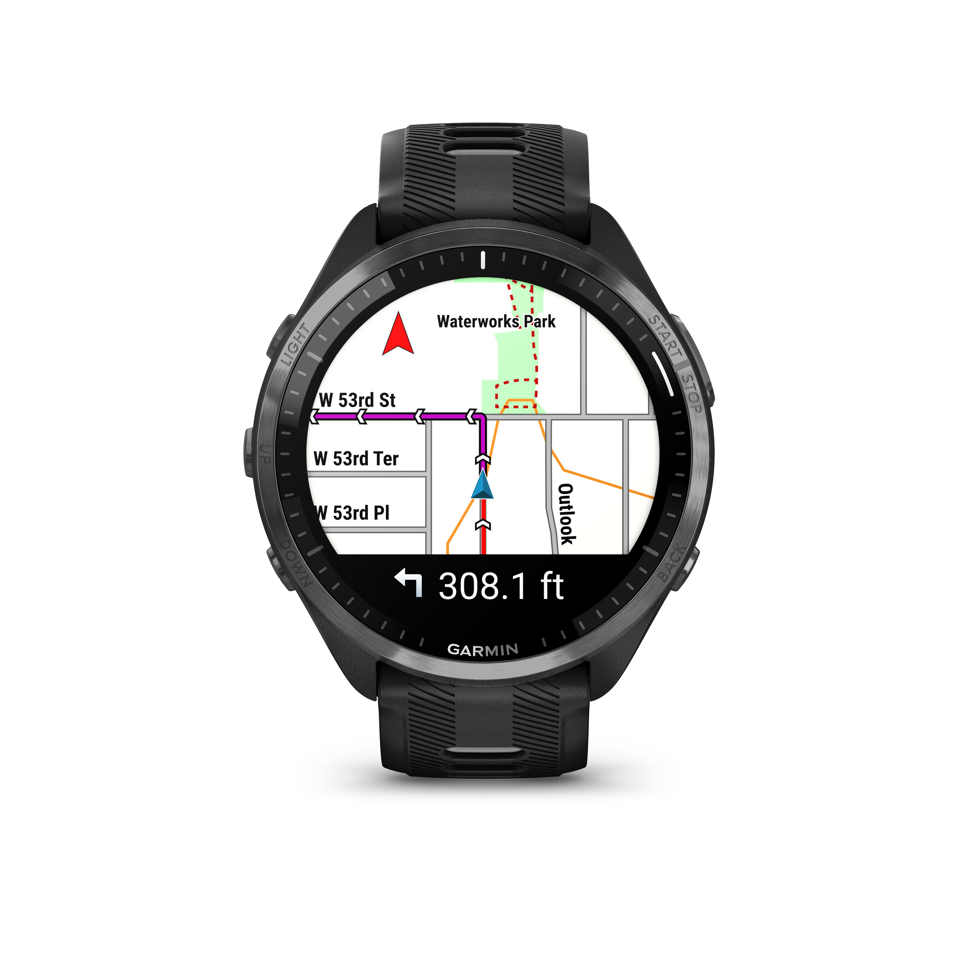 RELOJ GPS FORERUNNER 965 NEGRO
