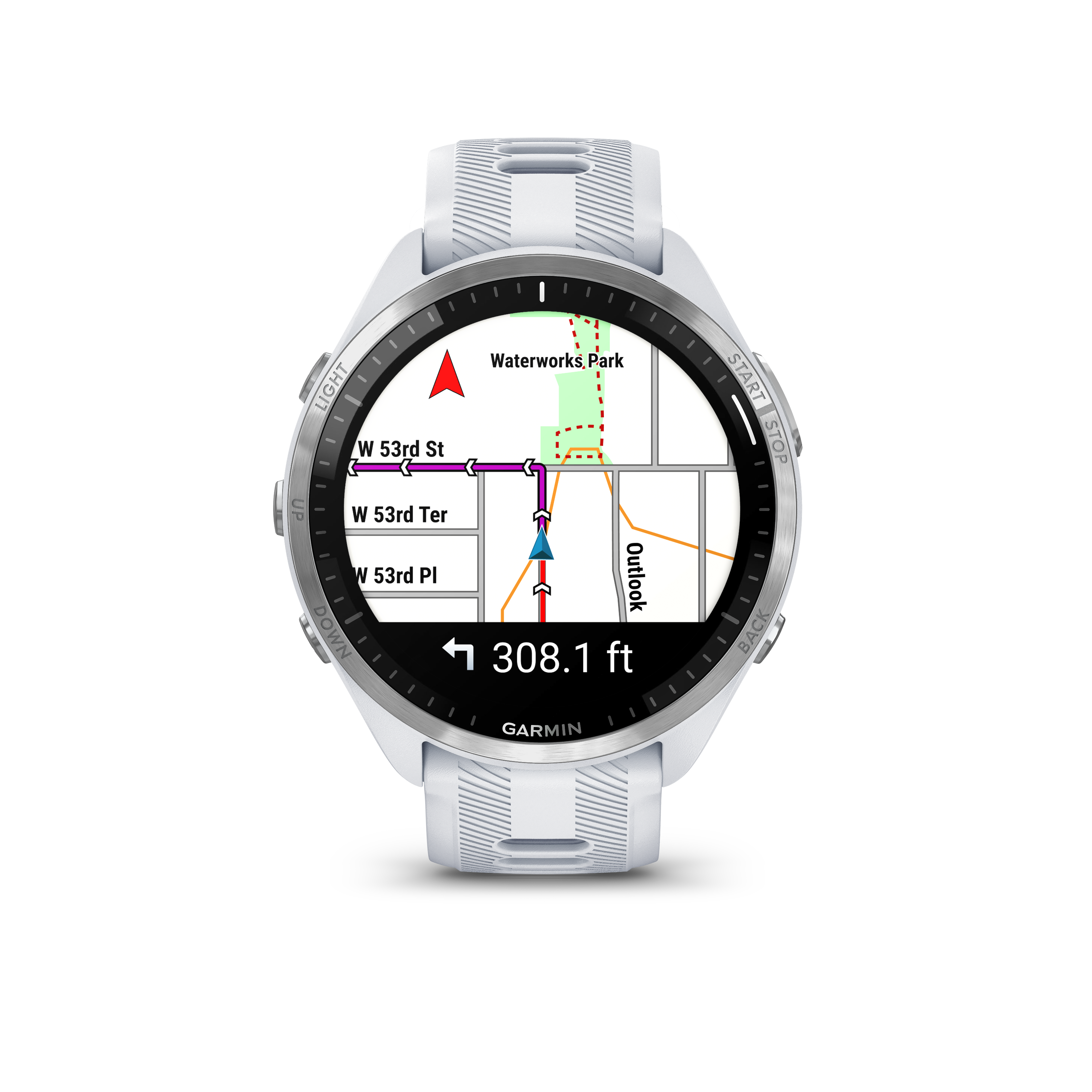 RELOJ GPS FORERUNNER 965 BLANCO