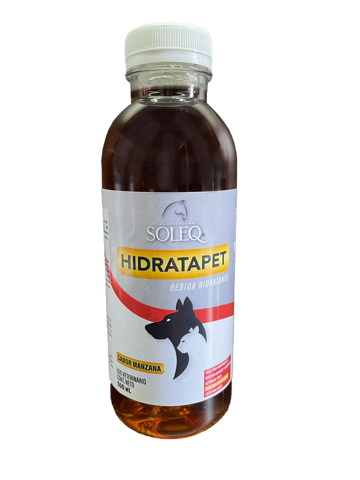SUERO HIDRAPET SABOR MANZANA 500 ml