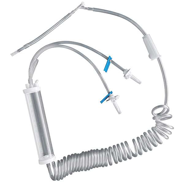 JUEGO DE TUBOS CON ESPIRAL INTRAVENOSA #J0400LEX