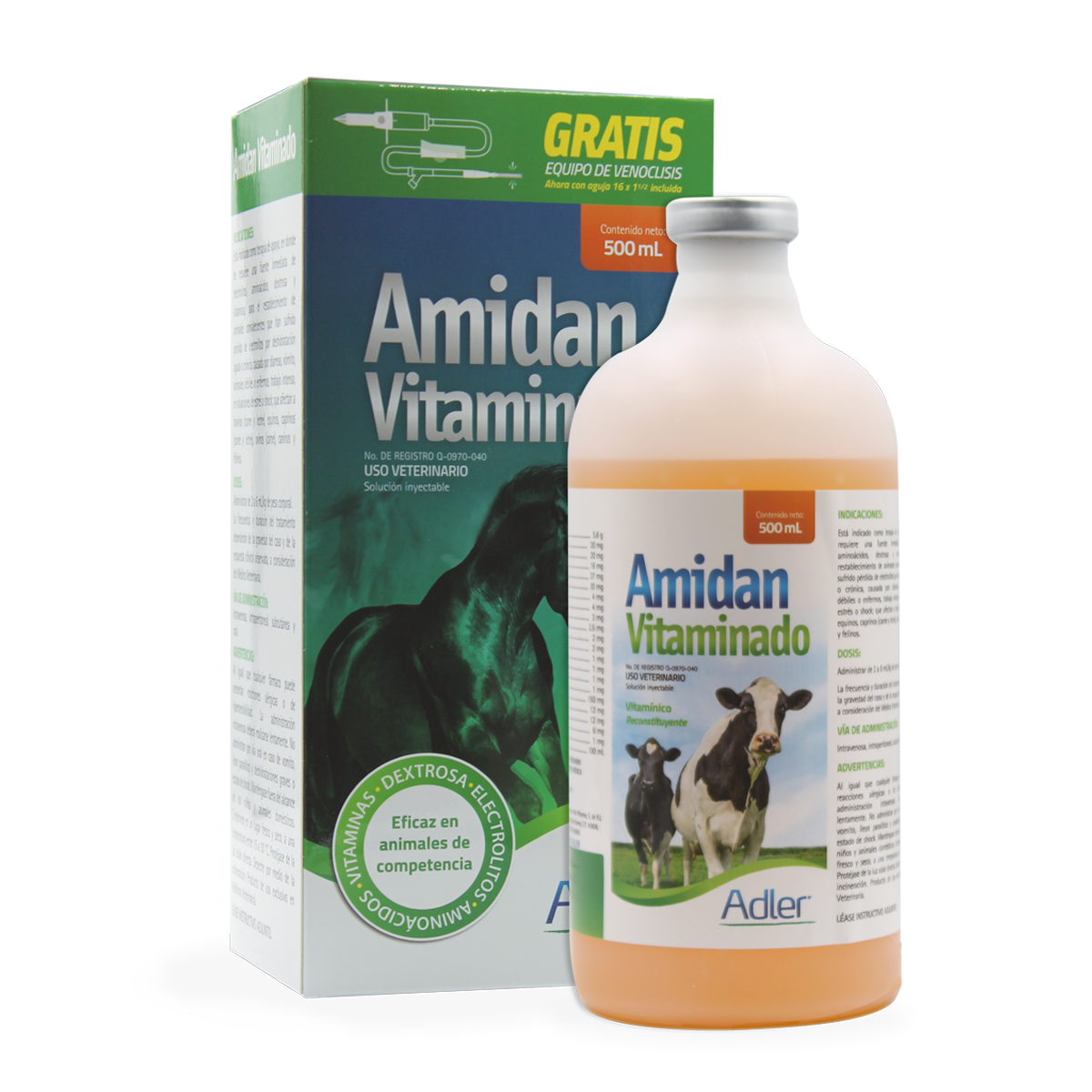 SUERO AMIDAN VITAMINADO 500 ML
