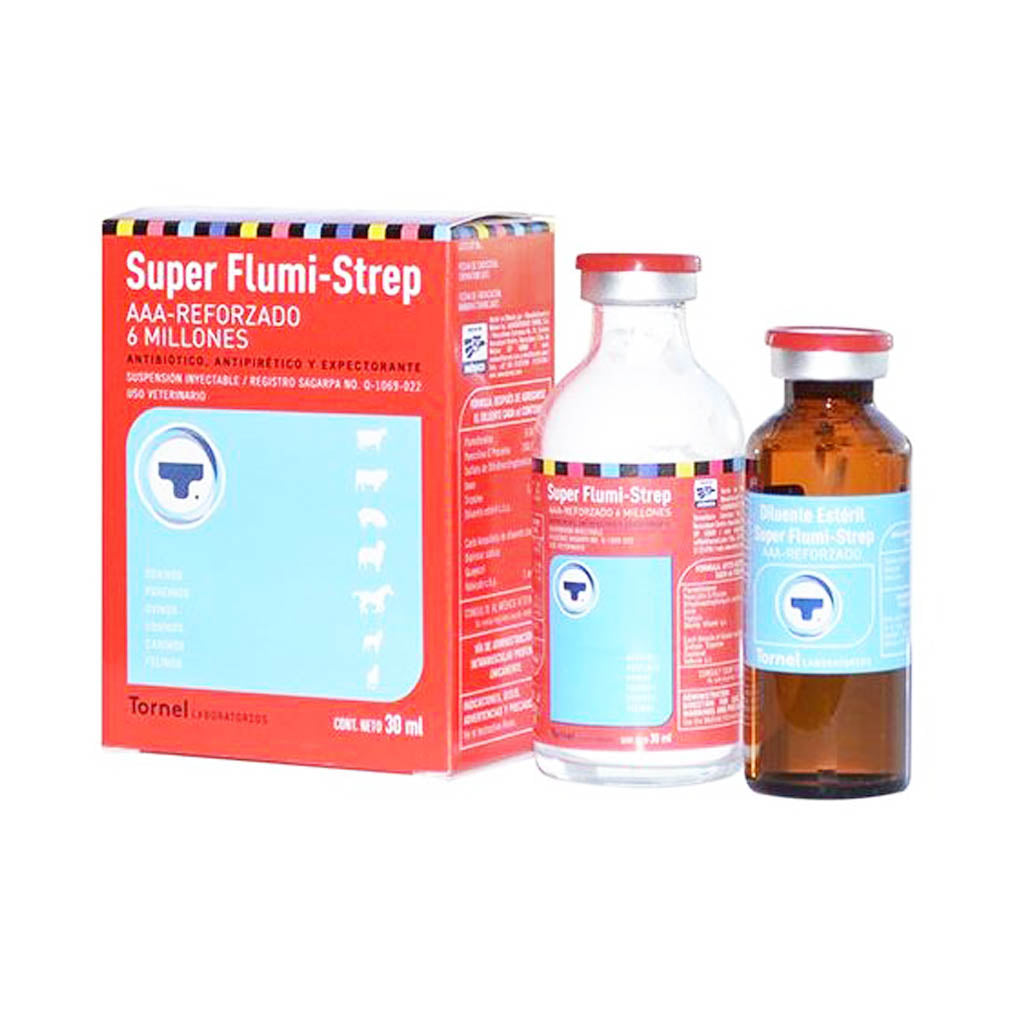 SUPER FLUMI STREP AAA REFORZADO 6 MILL. 30 ML