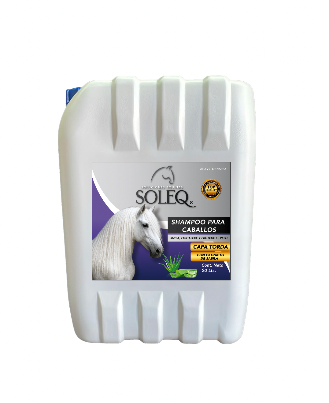 SHAMPOO SOLEQ CAPA TORDA 20lt