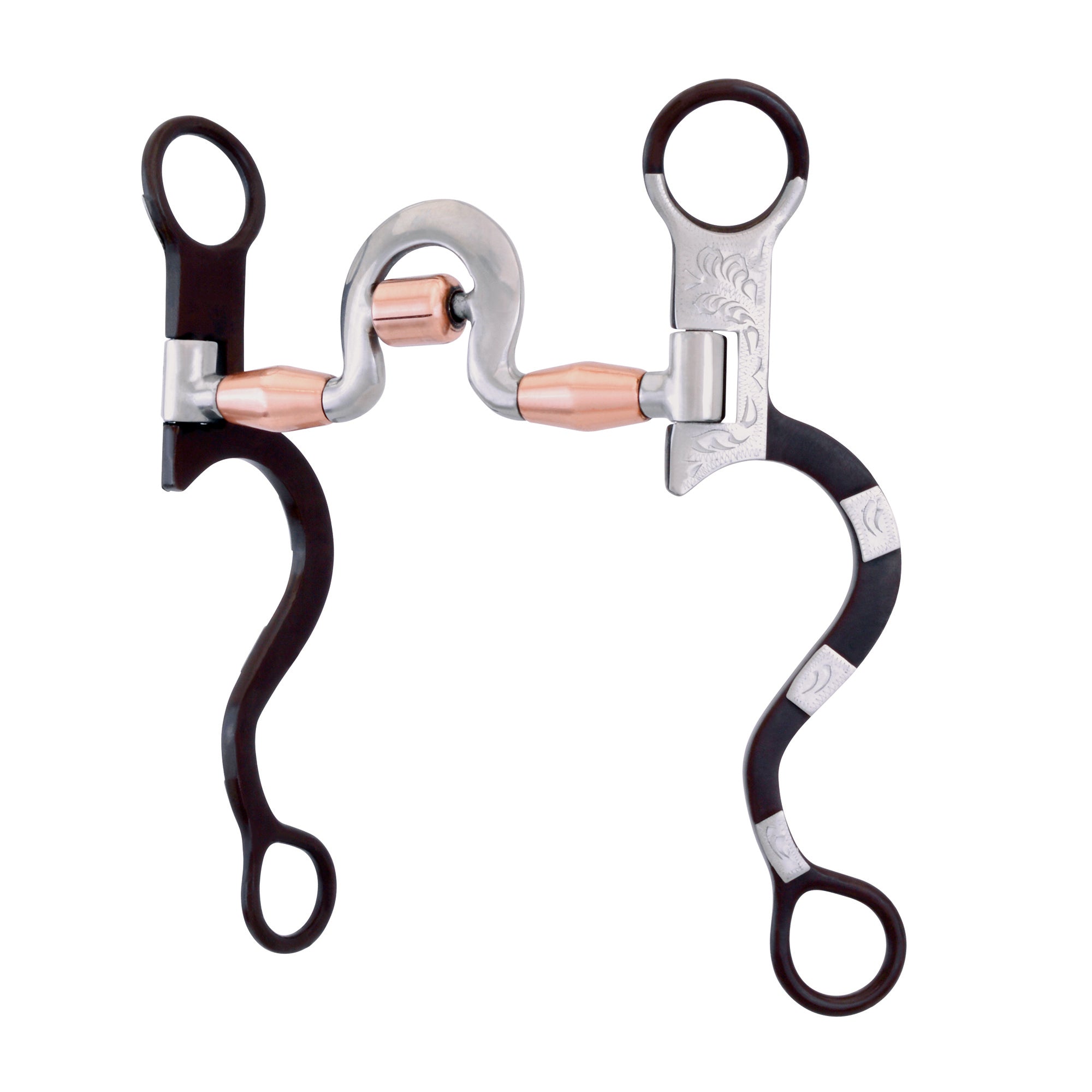 FRENO BOCADO DE CUCHARA CON BARRILES #UW61102300AN500 - 5"