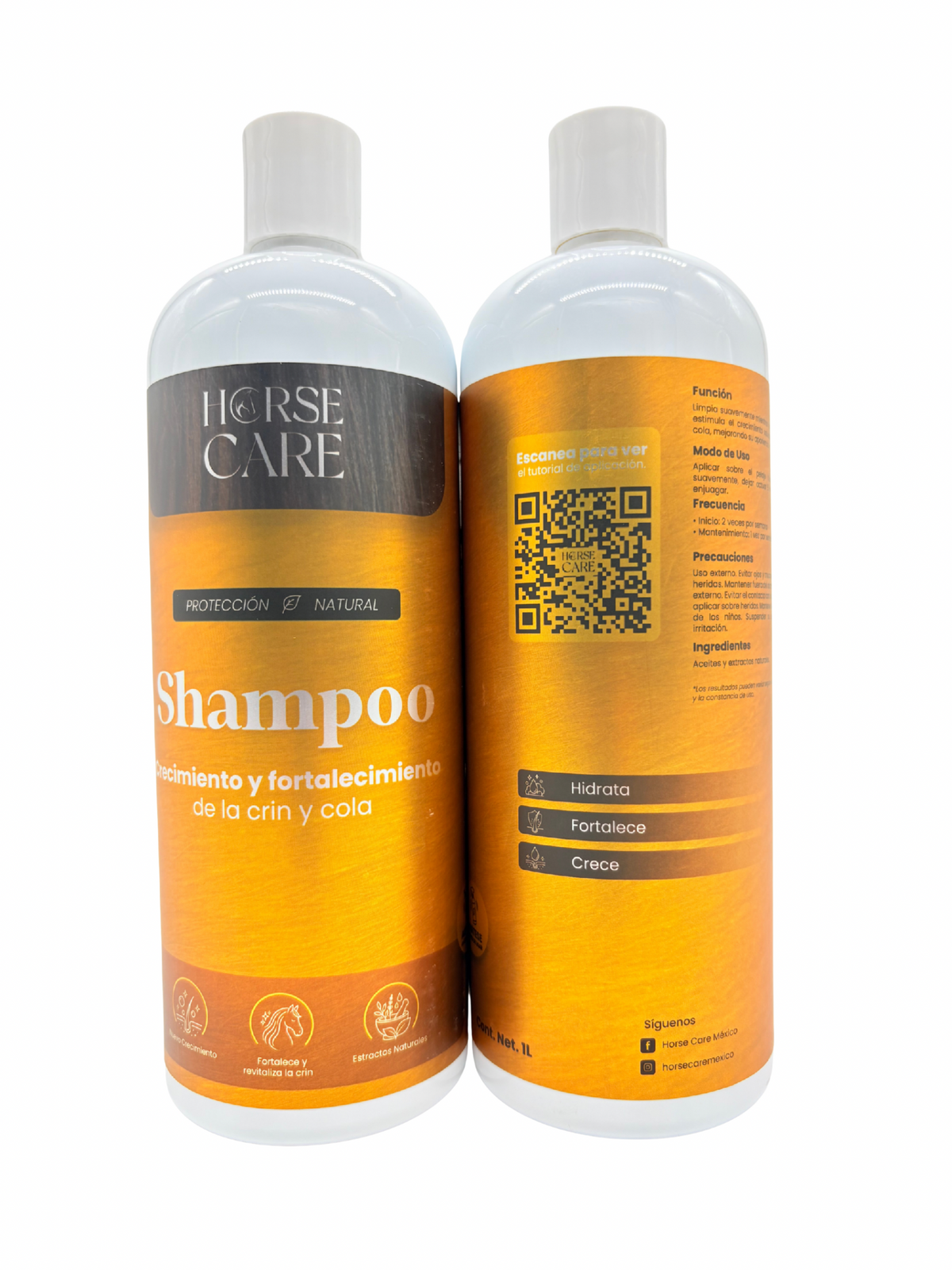 SHAMPOO PARA LA CRIN Y COLA HORSE CARE 1 lt