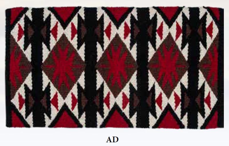 SUADERO #5009 AD 36X34 ROJO-NEGRO