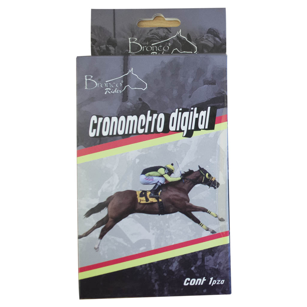 CRONOMETRO #RS808 LCD DISPLAY ROJO/NEGRO