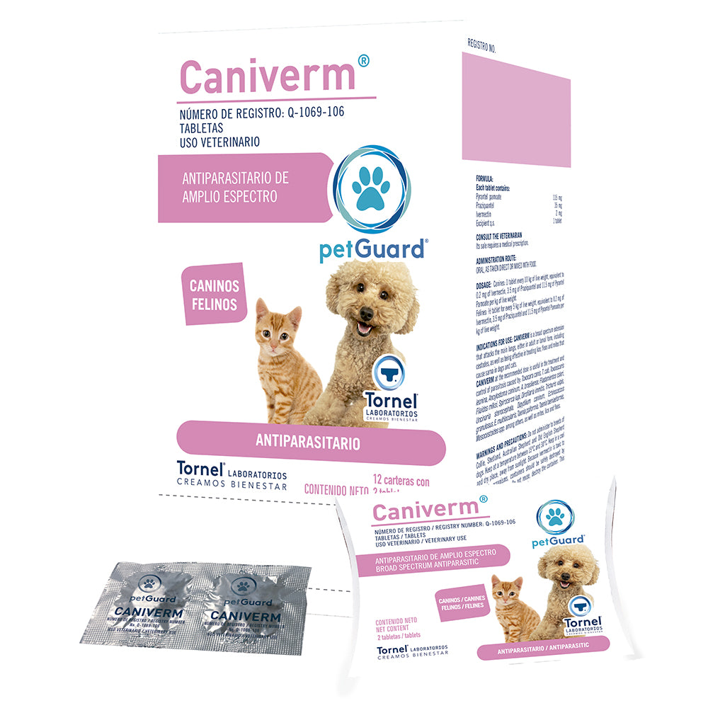 CANIVERM 24 TABS
