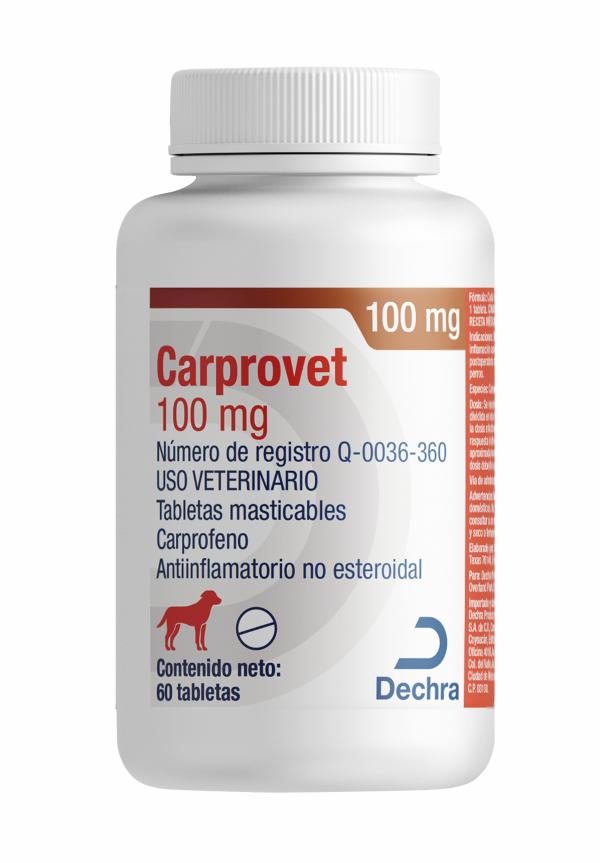 CARPROVET CHEWABLE 60 TBS 100 MG