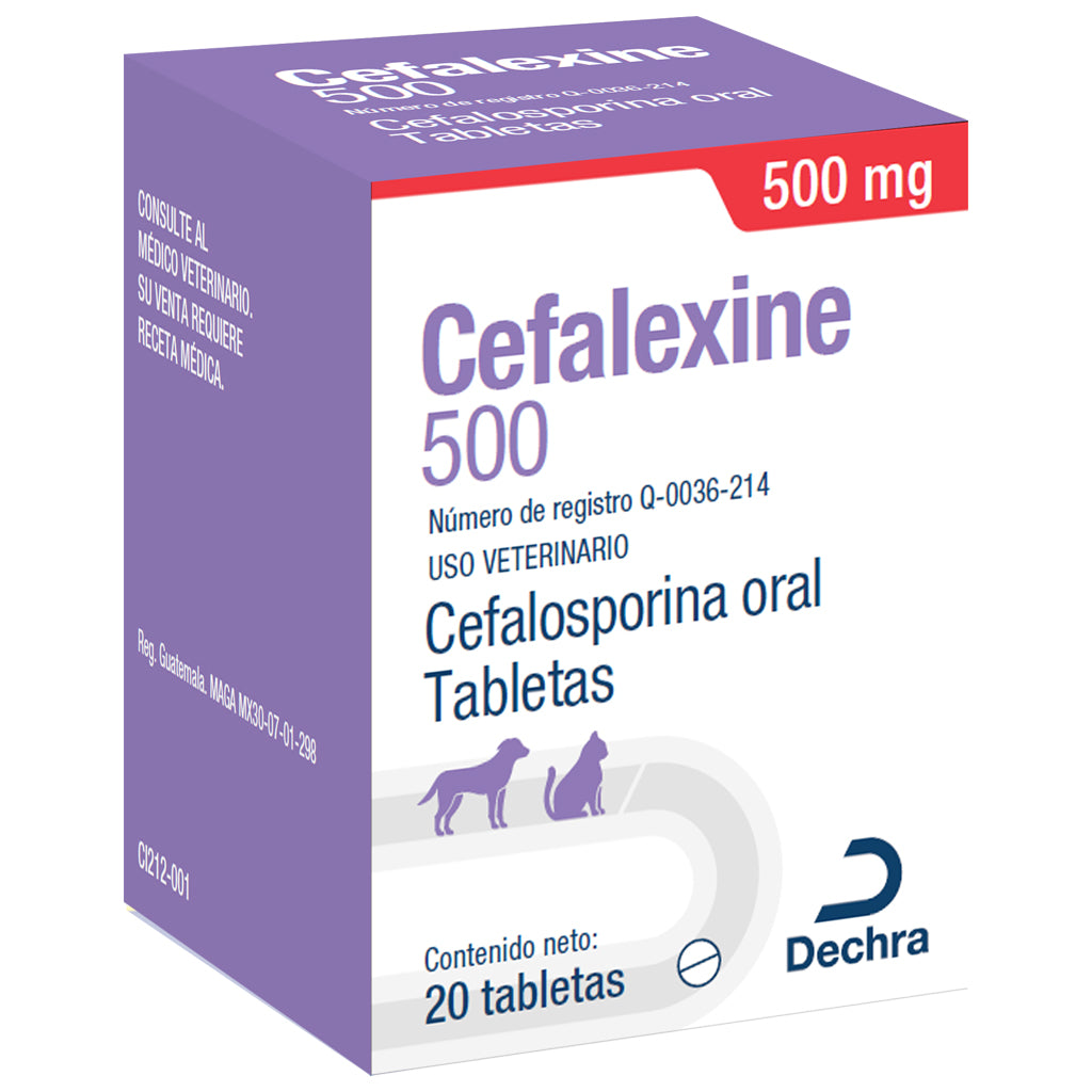 CEFALEXINE 500 MG 20 TAB