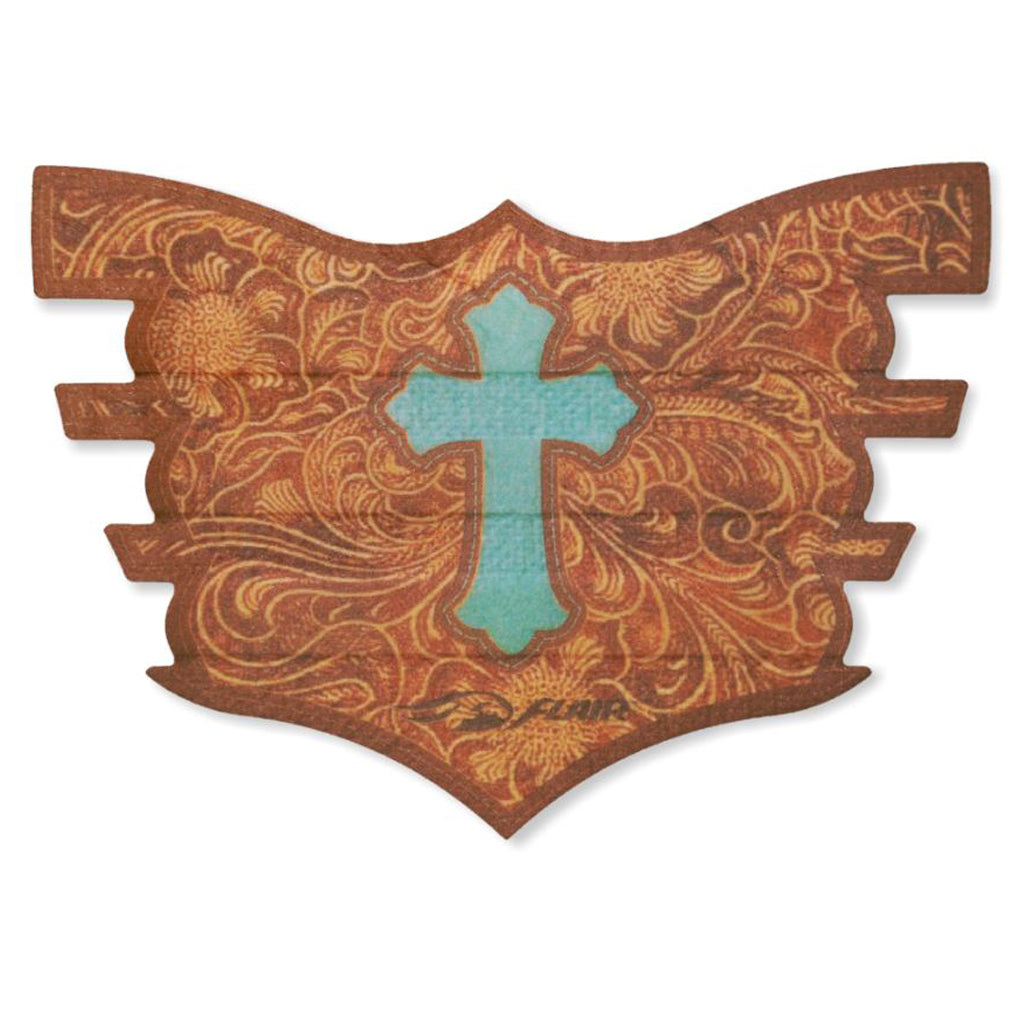 PARCHE NASAL FLAIR LEATHER CROSS