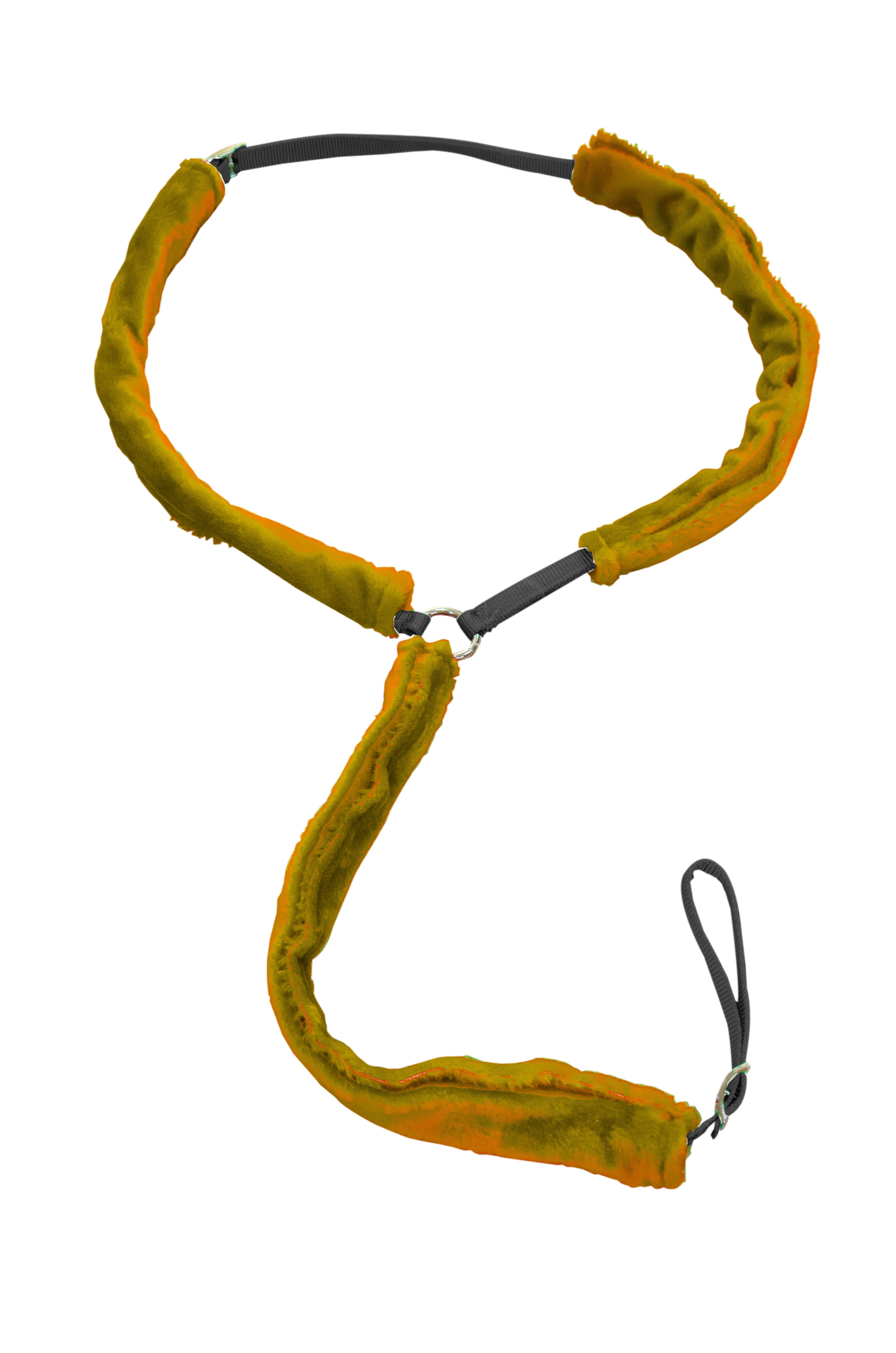 PECHO PRETAL #002 COLLAR C/PELUCHE COMBINADO