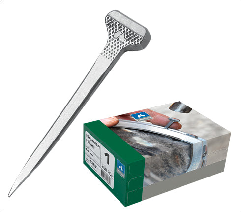 CLAVO P/HERRADURA MUSTAD HARMER C/250 PZAS