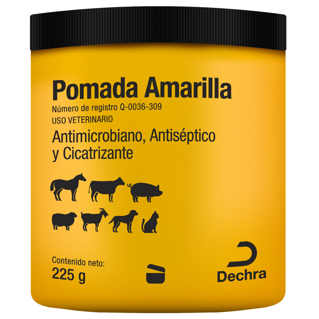 POMADA AMARILLA 225 GR.