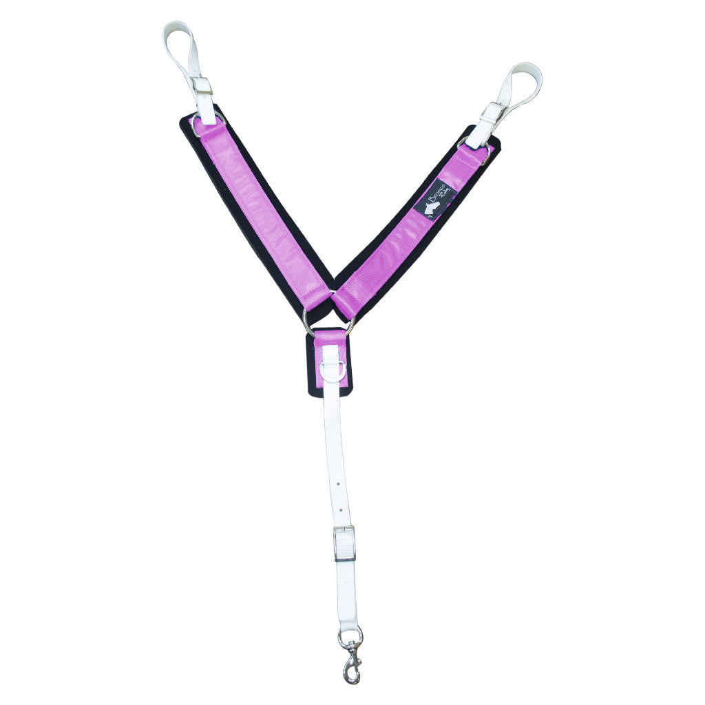 PECHO PRETAL #015 NYLON ROSA C/NEOPRENO TIP TEXANO