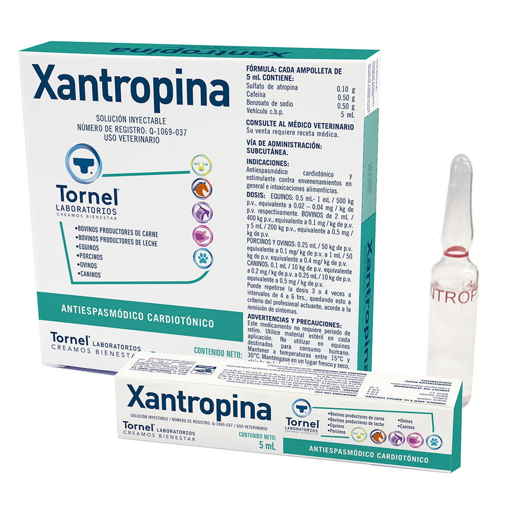 XANTROPINA 5 x 5 ml