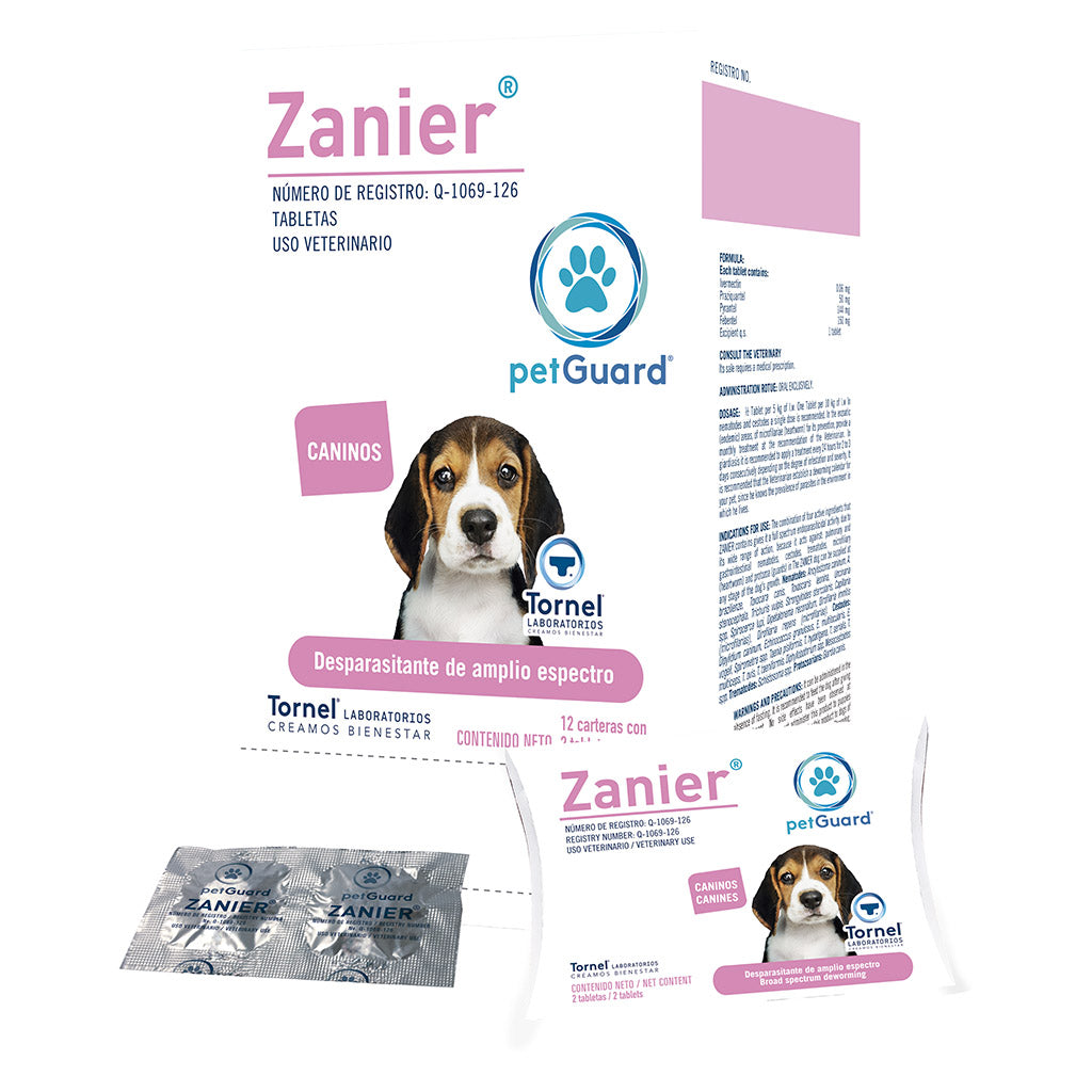 ZANIER 24 TABLETAS