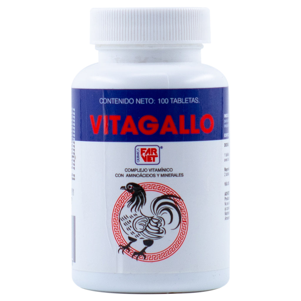 VITAGALLO 100 TABLETAS