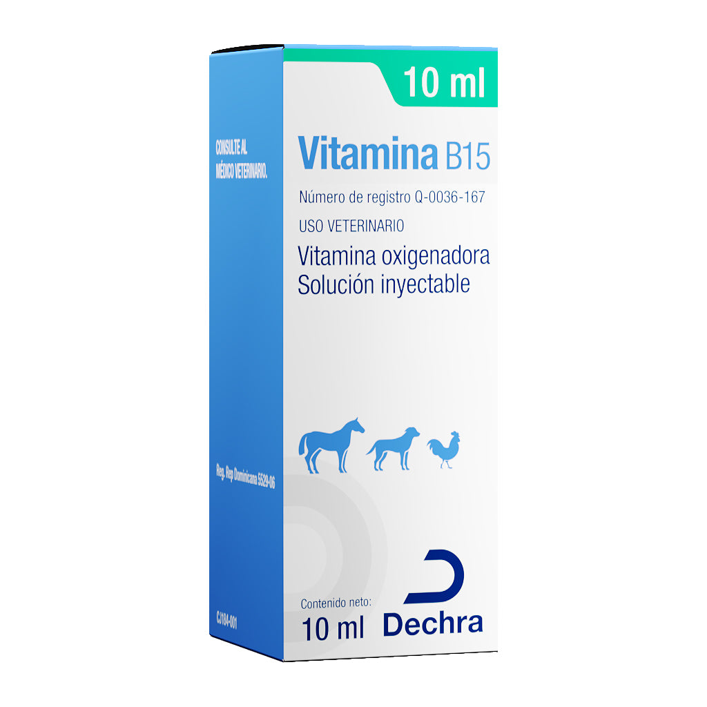 VITAMINA B15 10ML. DECHRA