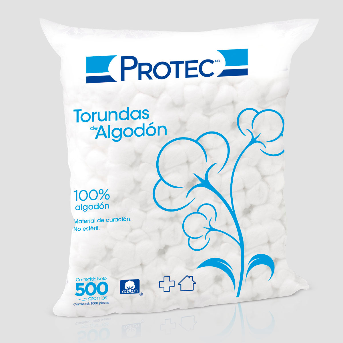 TORUNDA ALGODON PROTEC 500G C/1000