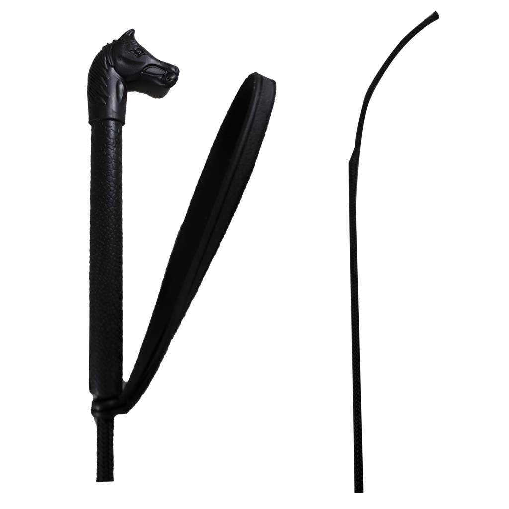 FUETE #Y11082 MANGO CABEZA CABALLO 123 CM 48"