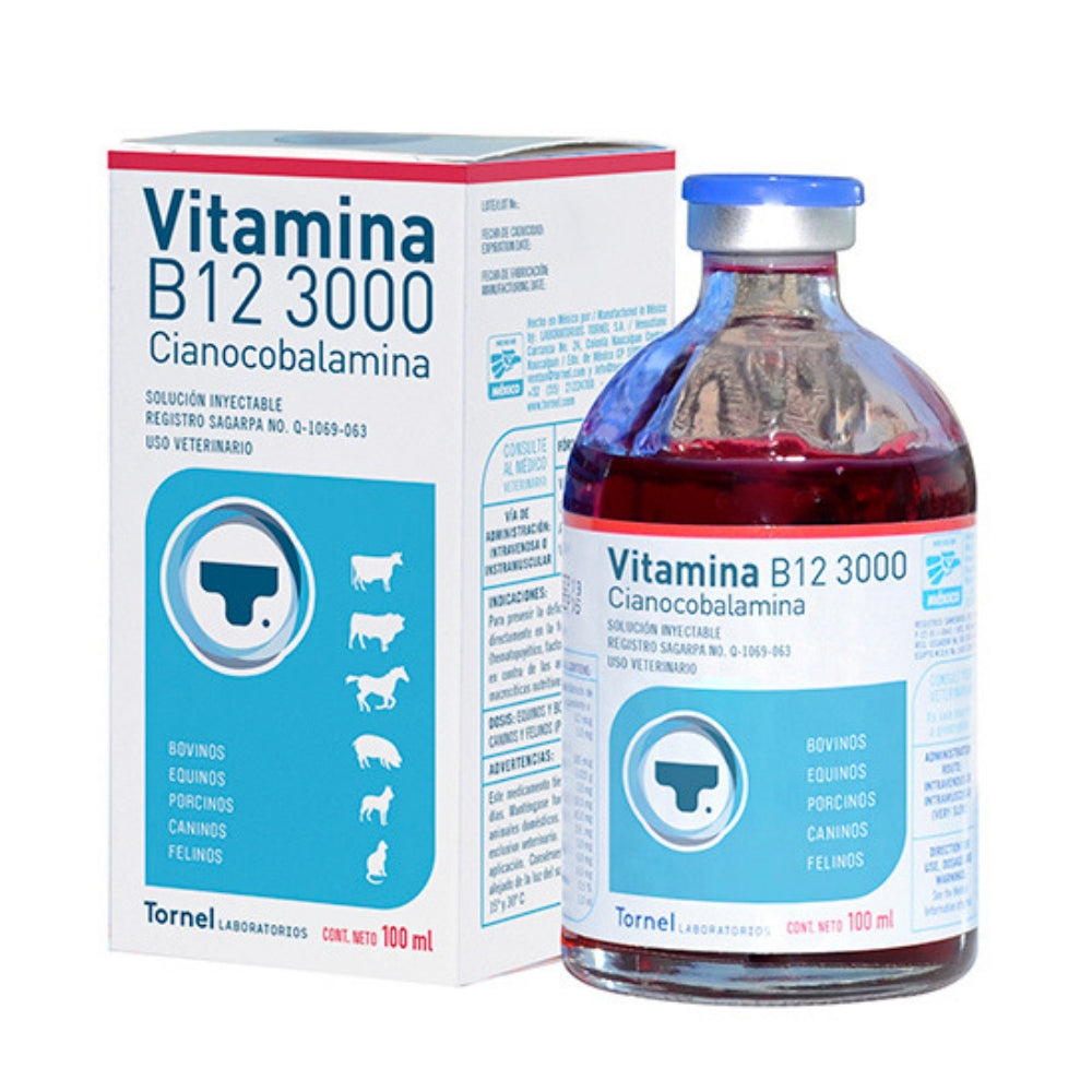 VITAMINA B12 3000 100 ML TORNEL