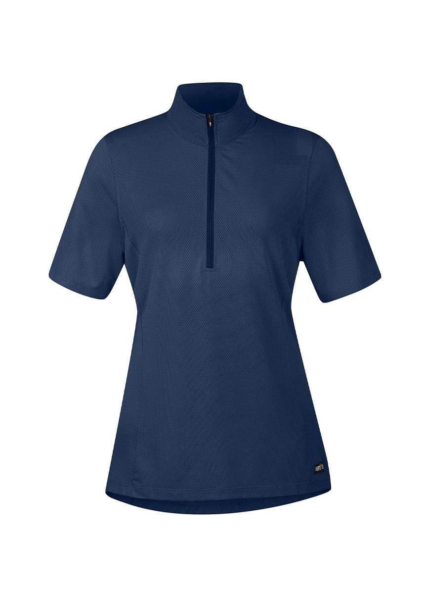 PLAYERA #40422 NAVY DAMA ICE FIL LITE SLEEVE SOLID MED