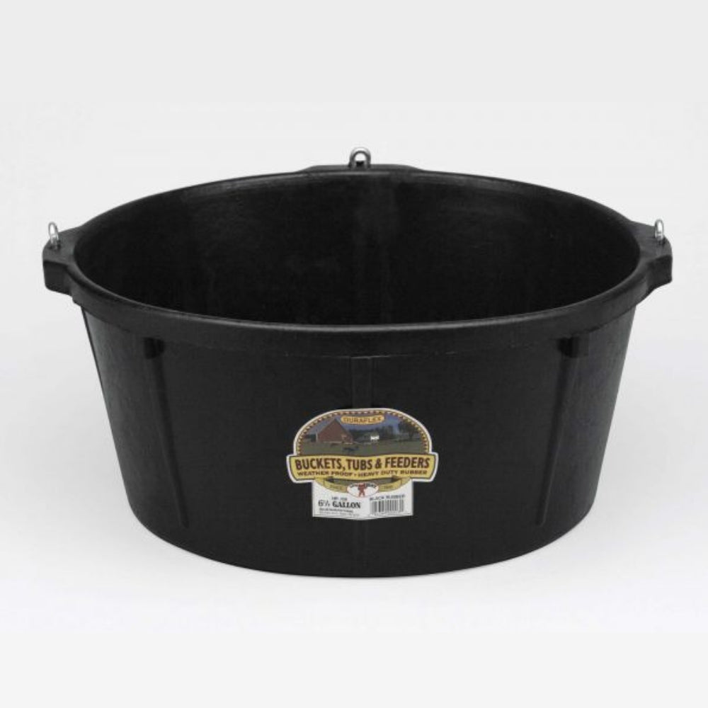 COMEDERO #HP750 DE HULE C/ARGOLLAS 24 lts