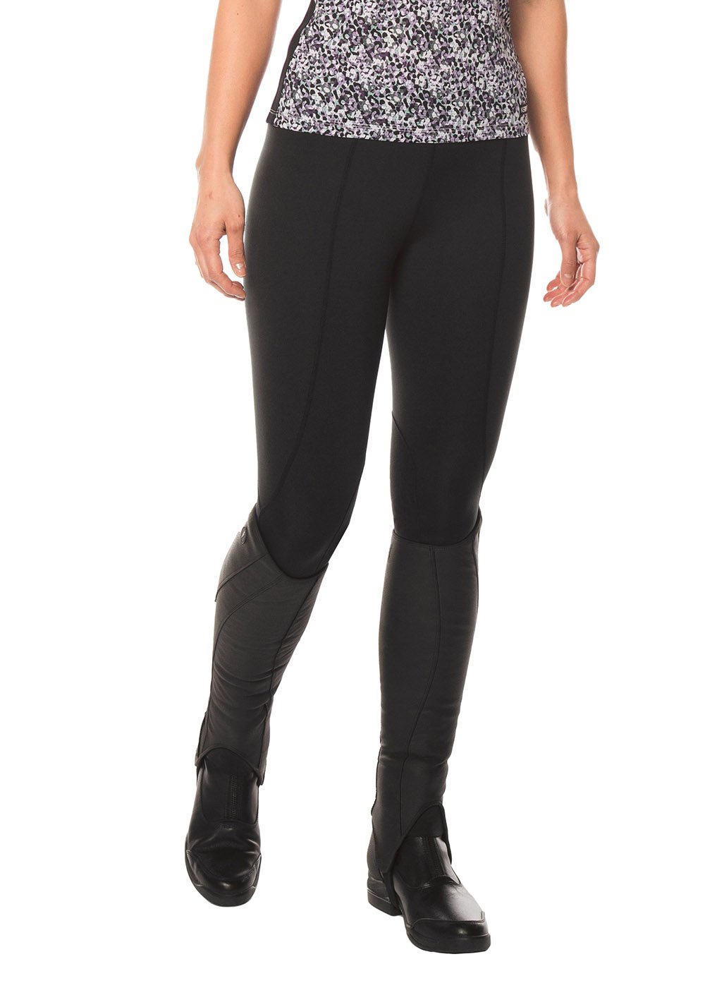 PANTALON #50200 NEGRO PERFORMANCE TIGH FLOW RISE GDE
