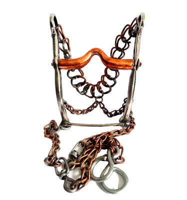 FRENO #210-1 BOCADO D COBRE PONY (BLOCK)