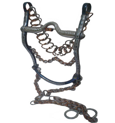 FRENO #245 AZUL 2 GRECAS CON PUENTE PONI (BLOCK)