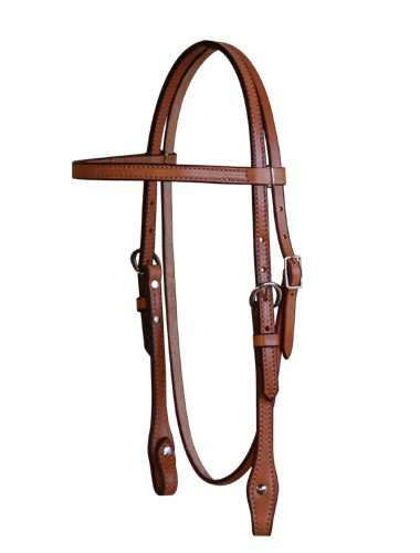 CABEZADA #22020 CON FRENTE DE 5/8" DOBLE CAPA