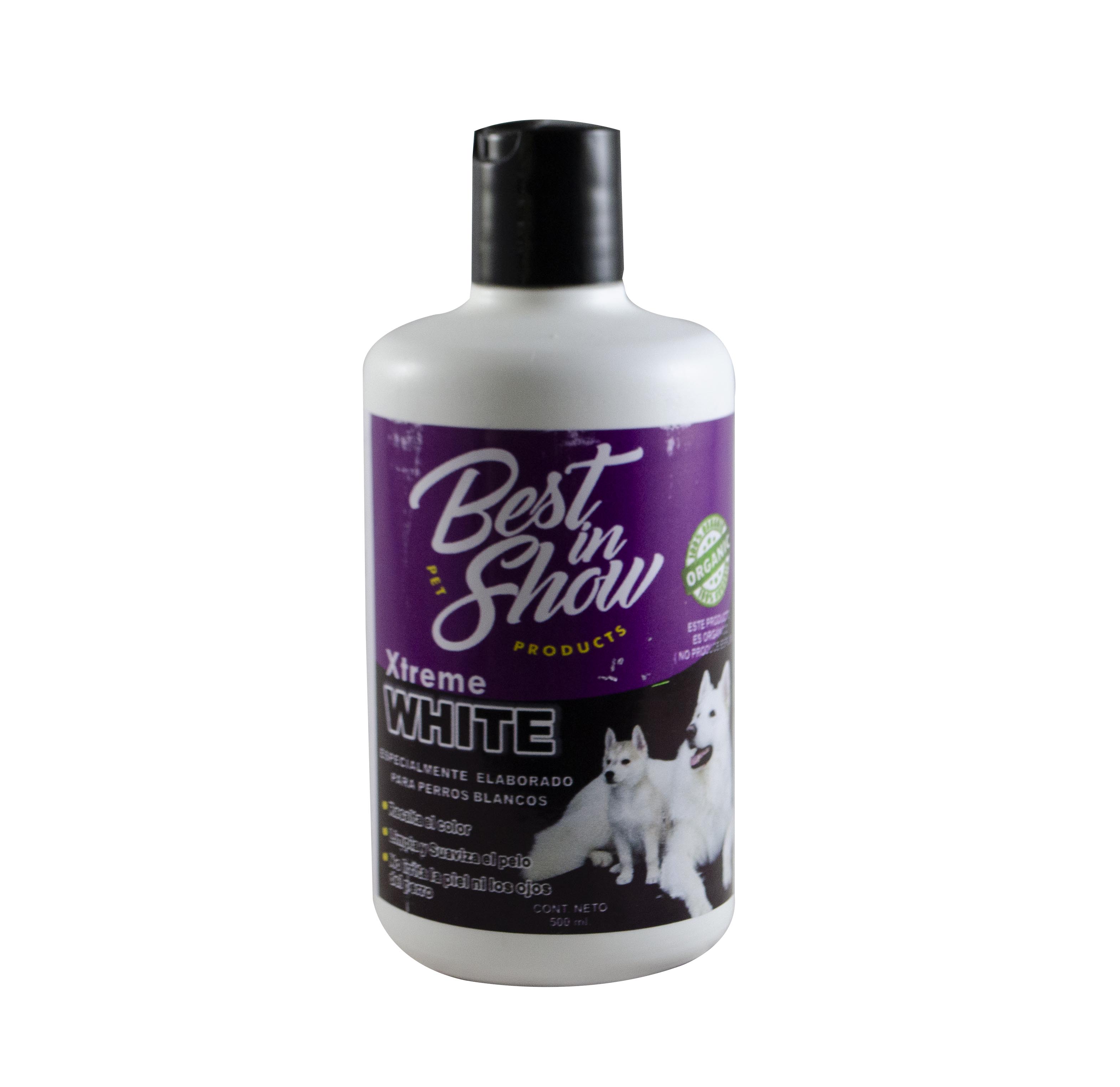 SHAMPOO BEST IN SHOW PELO BLANCO 500 ML