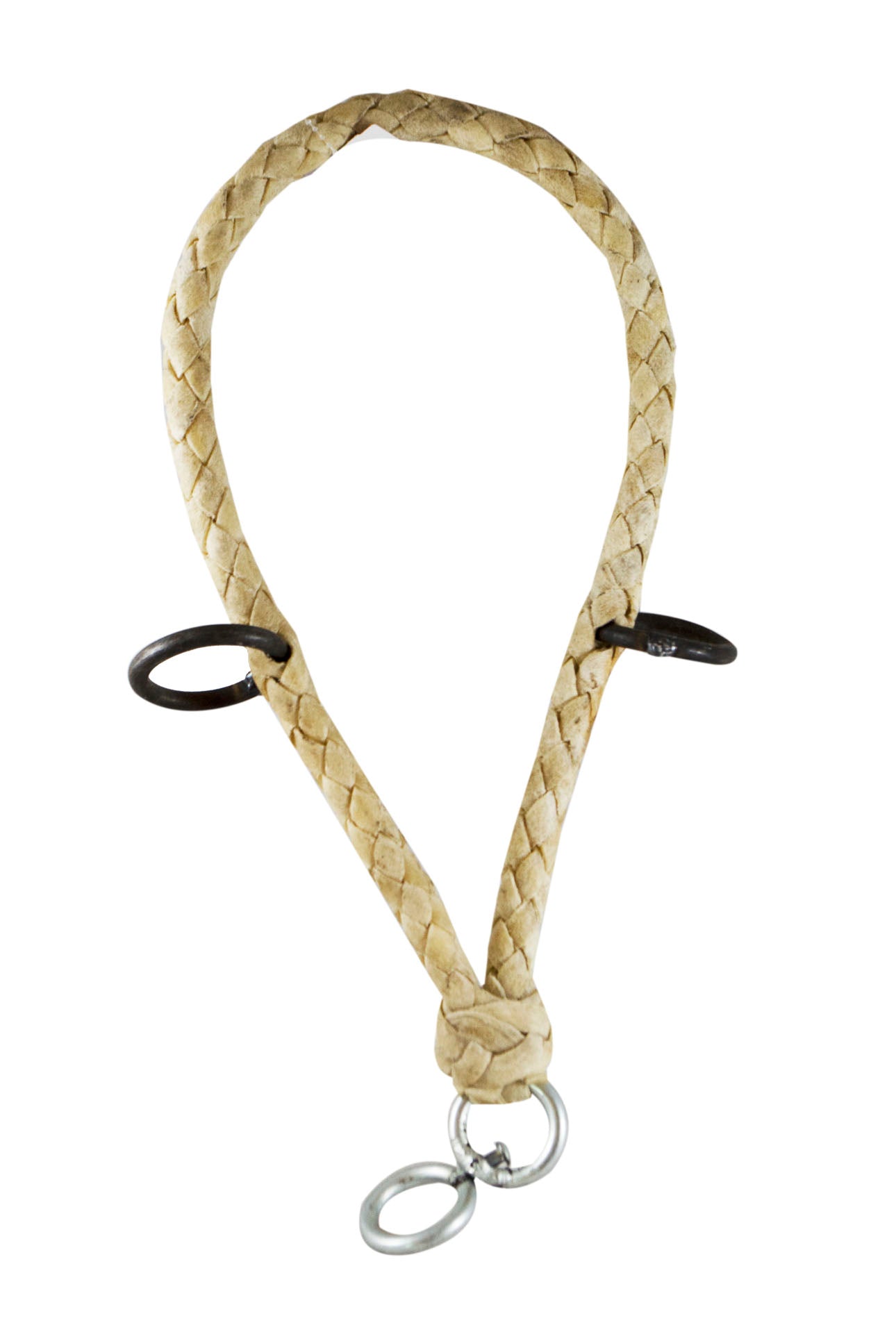 BOSAL #125 CUERO CRUDO C/ARGOLLAS Y DESTORCEDOR (BLOCK)