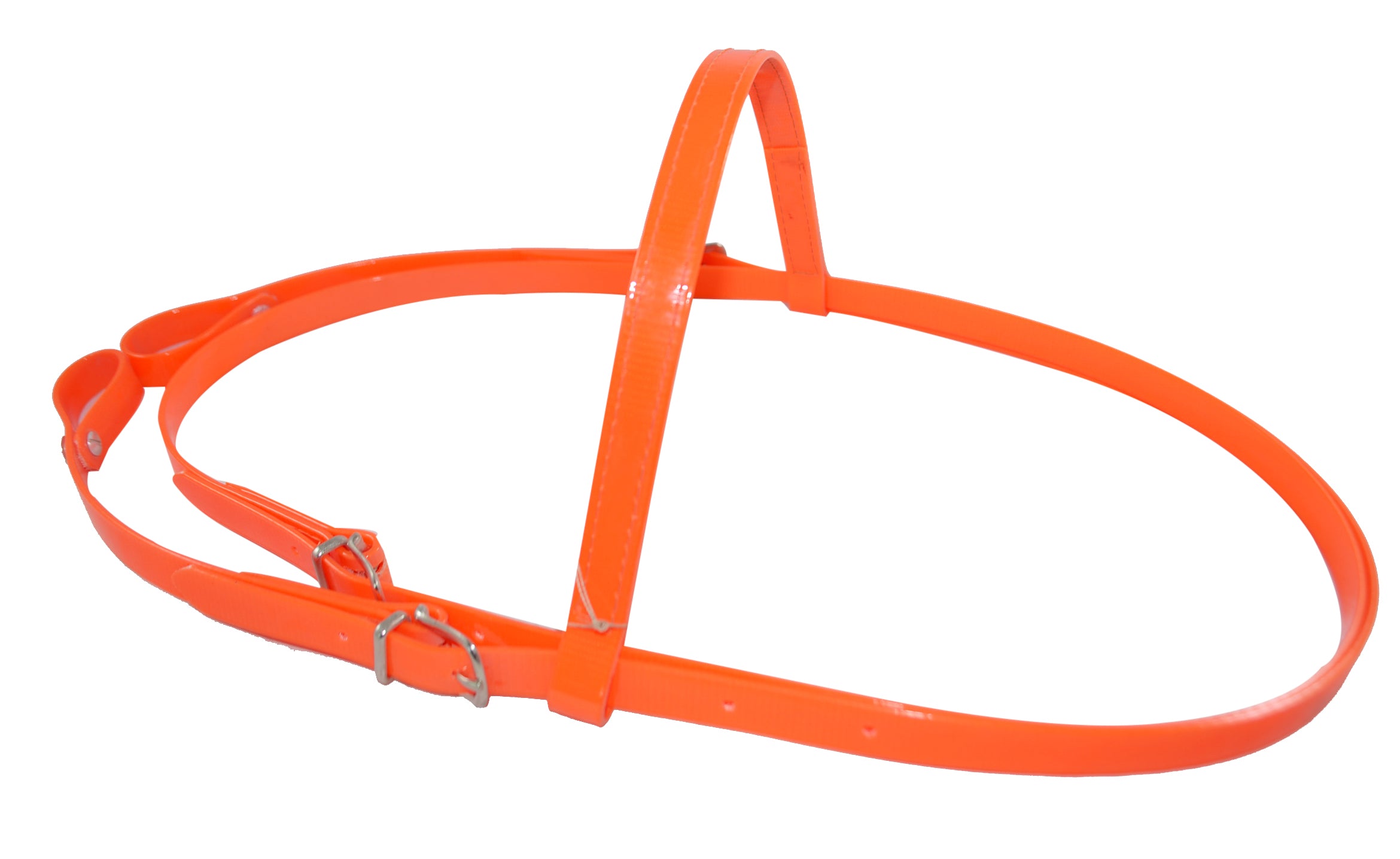 CABEZADA #56 TEXANA CON AHOGADOR DURAPIEL NARANJA